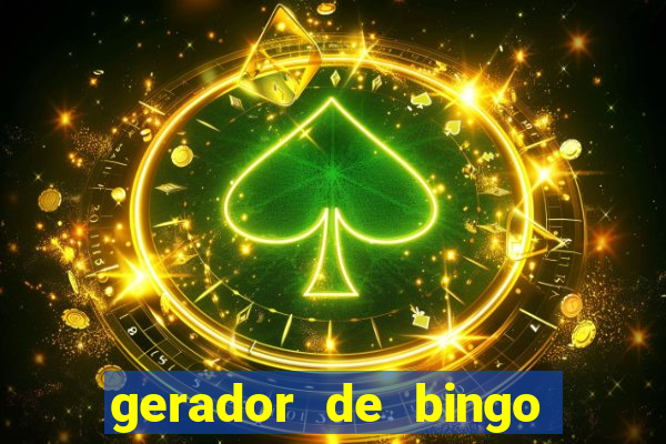 gerador de bingo cha de bebe